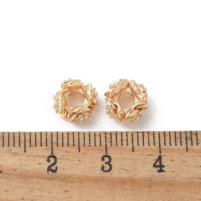 Brass Spacer Beads KK-U052-31G-NF-1