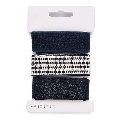 9 Yards 3 Styles Polyester Ribbon SRIB-A014-F02-1