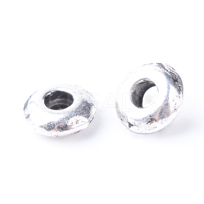 Tibetan Style Alloy Spacer Beads TIBE-Q063-80AS-NR-1
