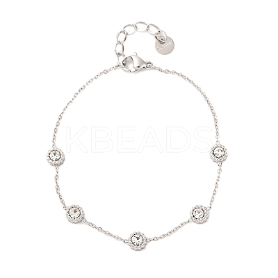 304 Stainless Steel Link Bracelets BJEW-A047-01P-01-1