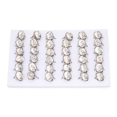Natural Baroque Pearl Ring PEAR-N020-06Z-1