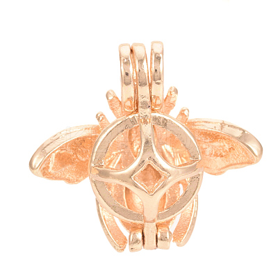 Alloy Enamel Diffuser Locket Pendants PALLOY-S109-05-1