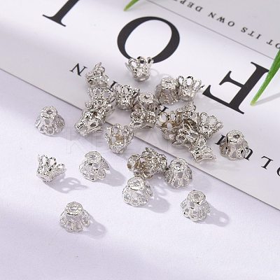 Iron Bead Caps IFIN-D042-6x4.5-P-1