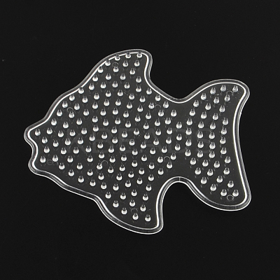 Fish ABC Plastic Pegboards used for 5x5mm DIY Fuse Beads X-DIY-Q009-22-1