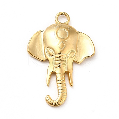 Ion Plating(IP) 304 Stainless Steel Pendants STAS-H172-09G-1
