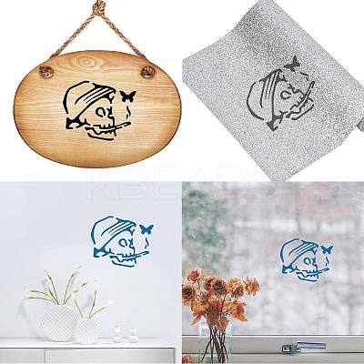 Stainless Steel Cutting Dies Stencils DIY-WH0238-061-1