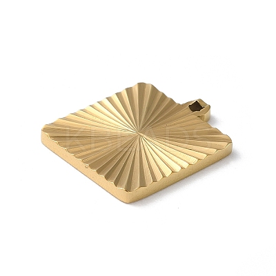 Ion Plating(IP) 304 Stainless Steel Pendants STAS-D025-03G-02-1