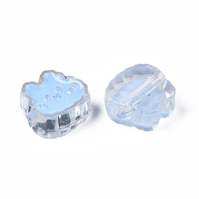 Transparent Acrylic Beads ACRC-S039-02-1