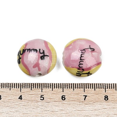 Handmade Porcelain Beads PORC-I029-08E-1