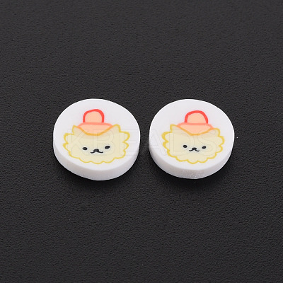 Handmade Polymer Clay Cabochons CLAY-N006-150-1