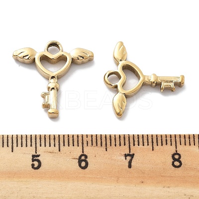 PVD Vacuum Plating 304 Stainless Steel Pendants STAS-R130-31G-1