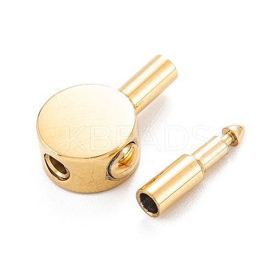 304 Stainless Steel Bayonet Clasps LS-STAS-P285-03G-1