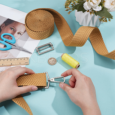 Polycotton Ribbon OCOR-WH0109-002C-1