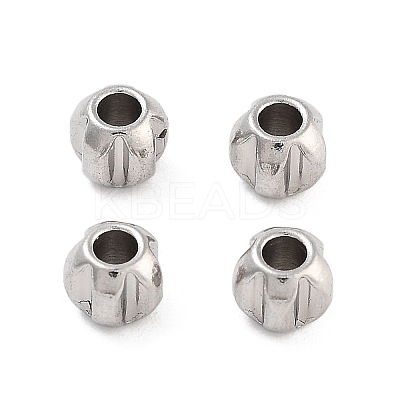 Non-Tarnish 201 Stainless Steel Beads STAS-B072-18A-P-1