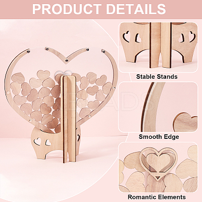 Wedding Guest Book AJEW-WH20020-026B-1