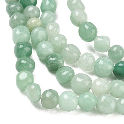 Natural Green Aventurine Beads Strands GG-CBA9392-18-1