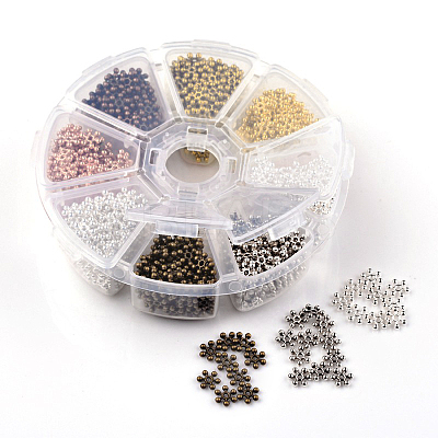 Tibetan Style Alloy Snowflake Beads Spacers TIBEB-X0046-B-1