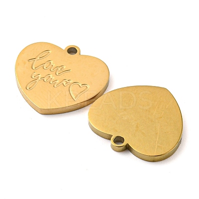 Valentine's Day 316 Surgical Stainless Steel Pendants STAS-G325-18B-1