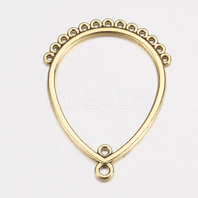 Tibetan Style Connectors LS-TIBEP-EA089YKG-AG-LF-1