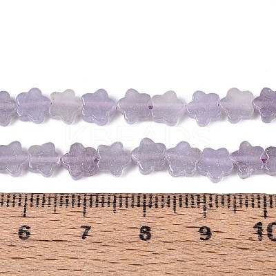 Natural Lavender Amethyst Beads Strands G-N257-24A-11-1