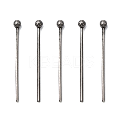 Non-Tarnish 304 Stainless Steel Ball Head pins LS-X-STAS-R015-20mm-1