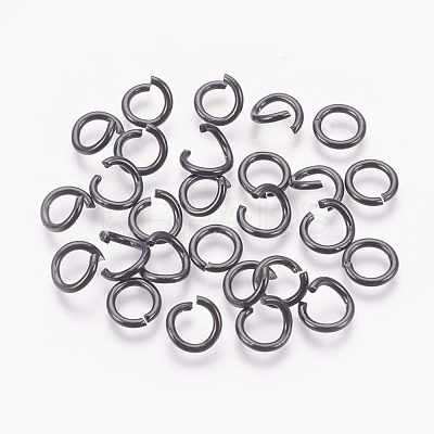 Ion Plating(IP) 304 Stainless Steel Open Jump Rings STAS-M235-01B-1