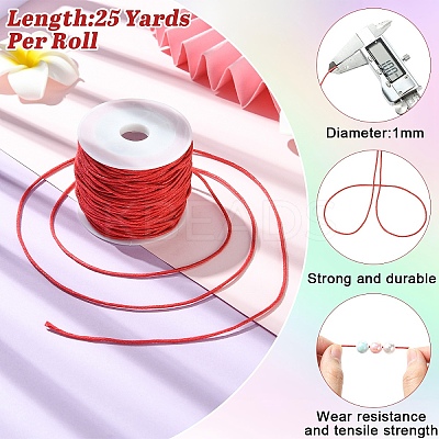 23M Waxed Cotton Thread Cords YC-YW0001-09B-1