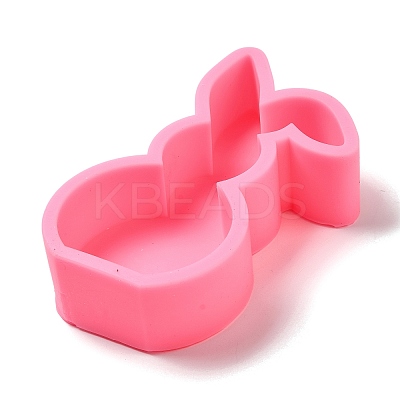 Easter Rabbit DIY Candle Silhouette Silicone Molds LS-CAND-M001-01C-1