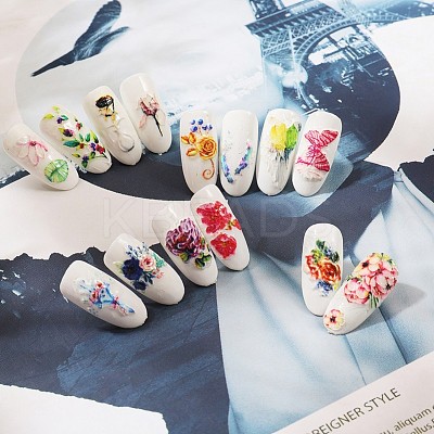 Flower Nail Stickers MRMJ-T027-05-M-1