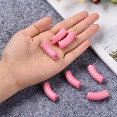 Opaque Acrylic Beads X1-SACR-S677-025-1