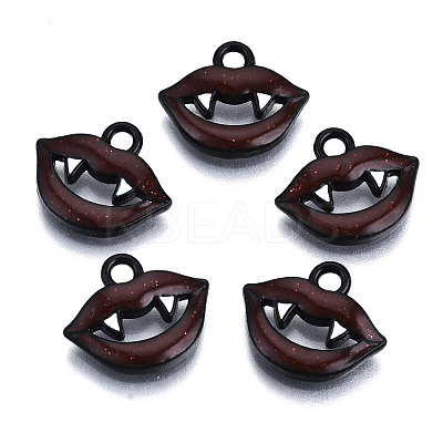 Alloy Enamel Charms X-ENAM-Q442-002-RS-1