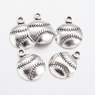 Tibetan Style Zinc Alloy Pendants X-TIBEP-R334-078AS-RS-1