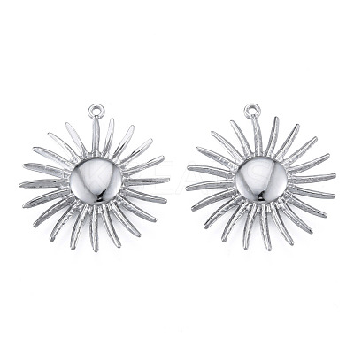 Non-Tarnish 304 Stainless Steel Pendants STAS-N098-205P-1