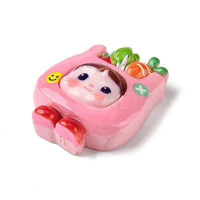 Cartoon Boy Opaque Resin Decoden Cabochons RESI-C045-03E-1