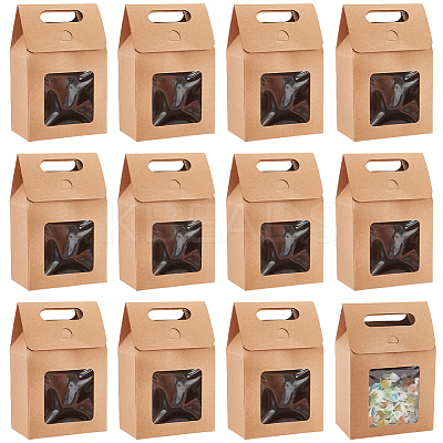 Kraft Paper Gift Box CON-WH0087-90B-1