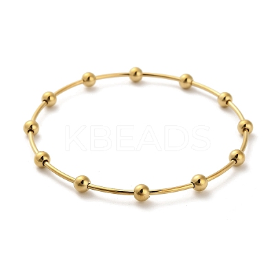 304 Stainless Steel Bangles for Women BJEW-V001-01G-1
