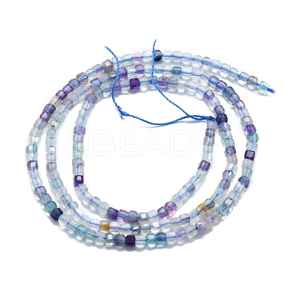 Natural Fluorite Beads Strands G-P457-B01-45-1