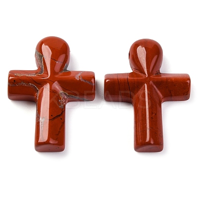 Natural Red Jasper Pendants G-B122-02M-1