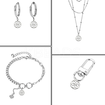 304 Stainless Steel Charms STAS-CJC0008-21P-1