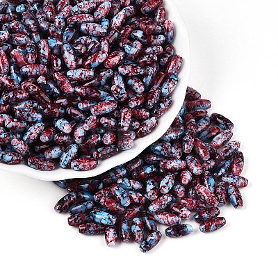 Baking Paint Glass Seed Beads SEED-N008-06G-1