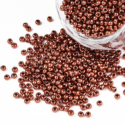 11/0 FGB Grade A Round Glass Seed Beads SEED-N001-C-0570-1