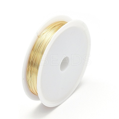 Eco-Friendly Copper Jewelry Wire CWIR-P001-01-0.4mm-1