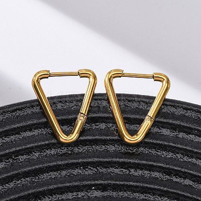 201 Stainless Steel Hoop Earrings EJEW-Z127-01G-04-1