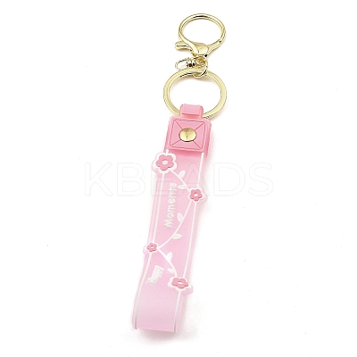 Flower PVC Rope Keychains LS-KEYC-B015-01LG-02-1