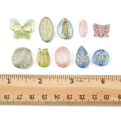 100G Transparent Acrylic Beads OACR-FS0002-01-1