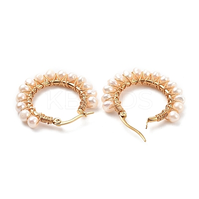 304 Stainless Steel Hoop Earrings EJEW-JE04202-01-1