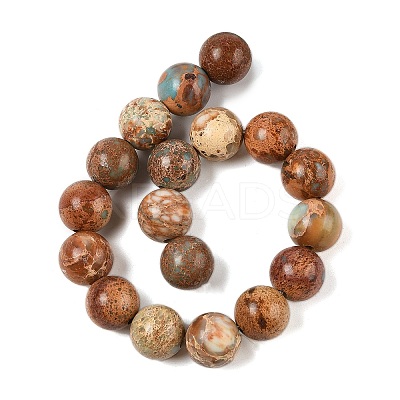 Dyed Natural Regalite/Imperial Jasper/Sea Sediment Jasper Beads Strands G-B124-C03-11-1