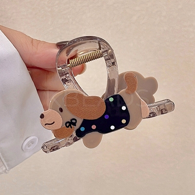 Plastic Claw Hair Clips PW-WG1D3B9-06-1