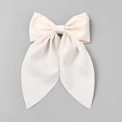 Polyester & Iron Alligator Hair Clips PHAR-WH0023-006P-B-1