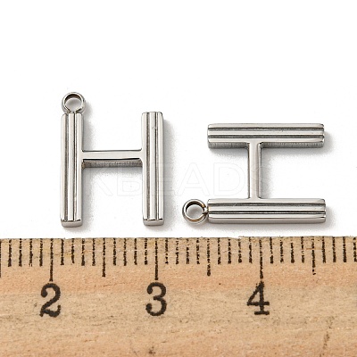 Non-Tarnish 304 Stainless Steel Pendants STAS-L022-022P-H-1